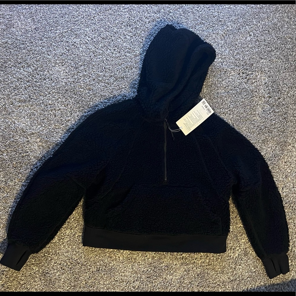 Lululemon scuba 1/2 zip Sherpa